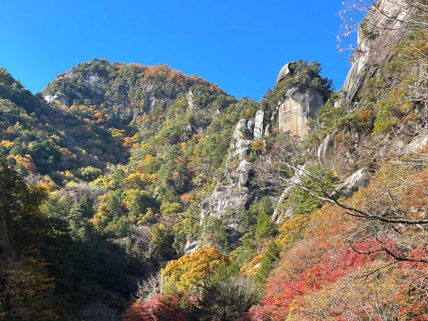 左の山は弥三郎岳？