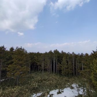 展望台の上からですが、霞んでて何も見えないです。