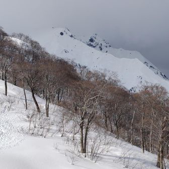 天神平から。朝との差が…