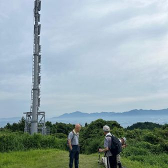 　　此処で3人ずつ分かれて下山します👋