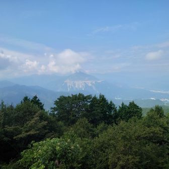 展望台より武甲山方面