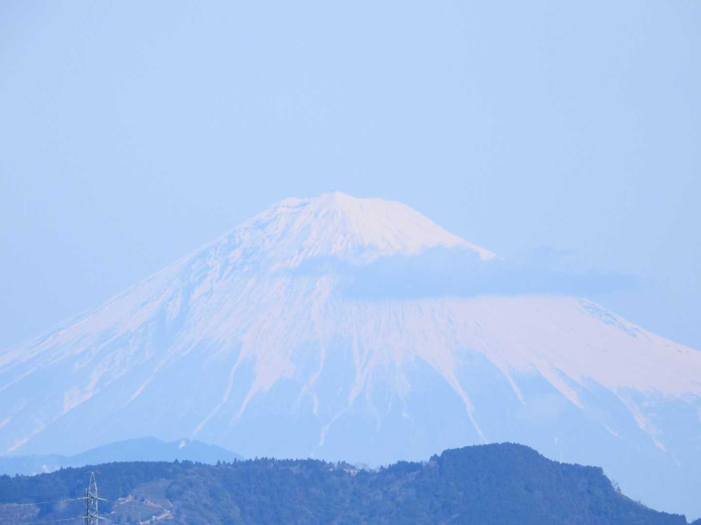 富士山もこの通り