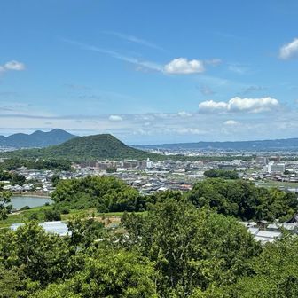 甘樫丘展望台からの眺め