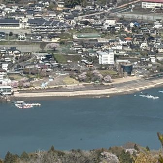 相模湖をズーム