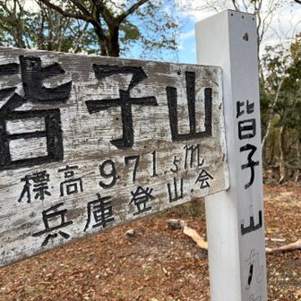 登頂👍勝手に看板作成😅