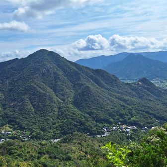 右田ヶ岳と矢筈岳・大平山
