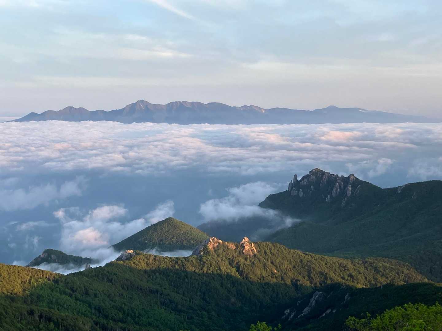 瑞牆と八ヶ岳