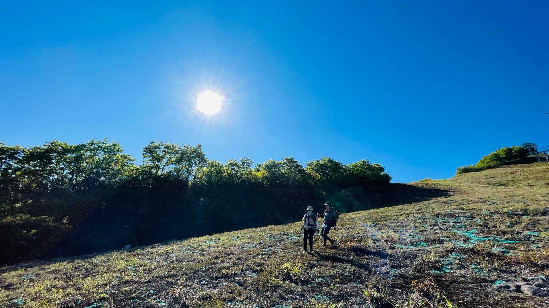 ゲレンデの下山も地味に長くてキツかった😰