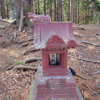 大明神山の祠🙏