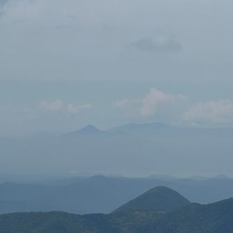 見えた山はあとで調べよう