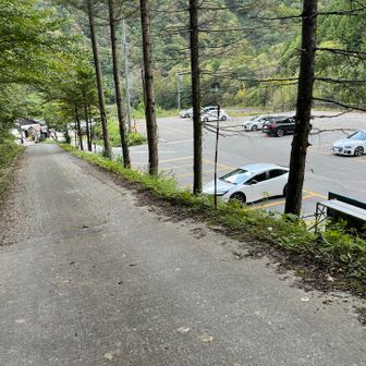 それでも1時間かけて、新穂高駐車場まで帰ってきた。