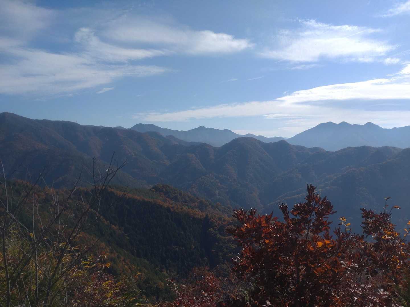 棚横手山-甲州高尾山 周回コースの写真