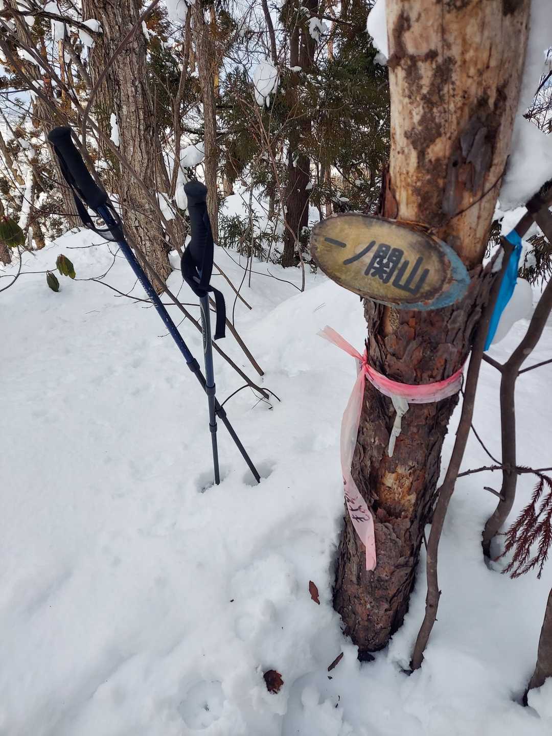 一ノ関山🙌山頂
