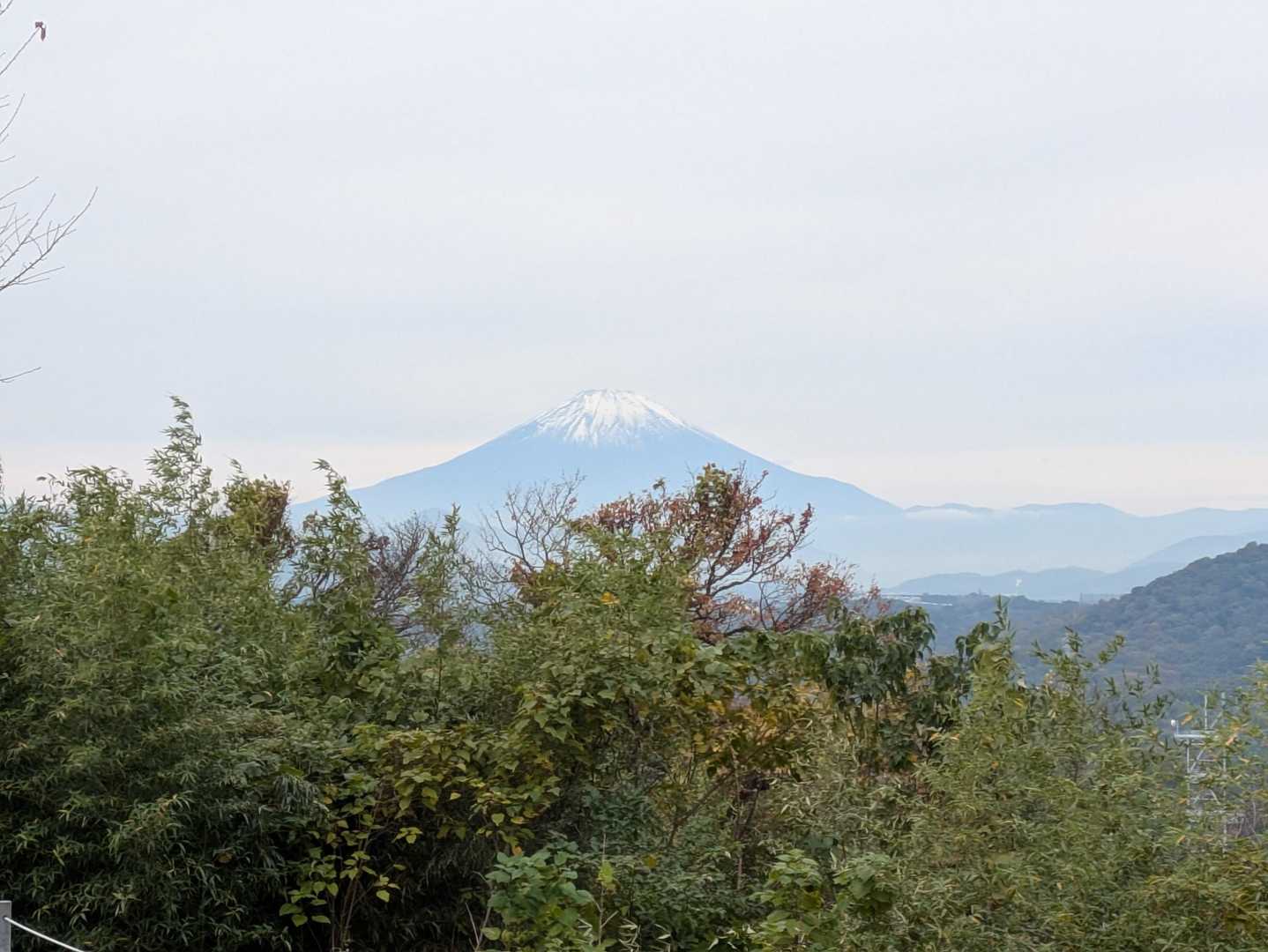 わぁ〜😍富士山🗻見えた〜👏
期待してなかっただけに感動😄
