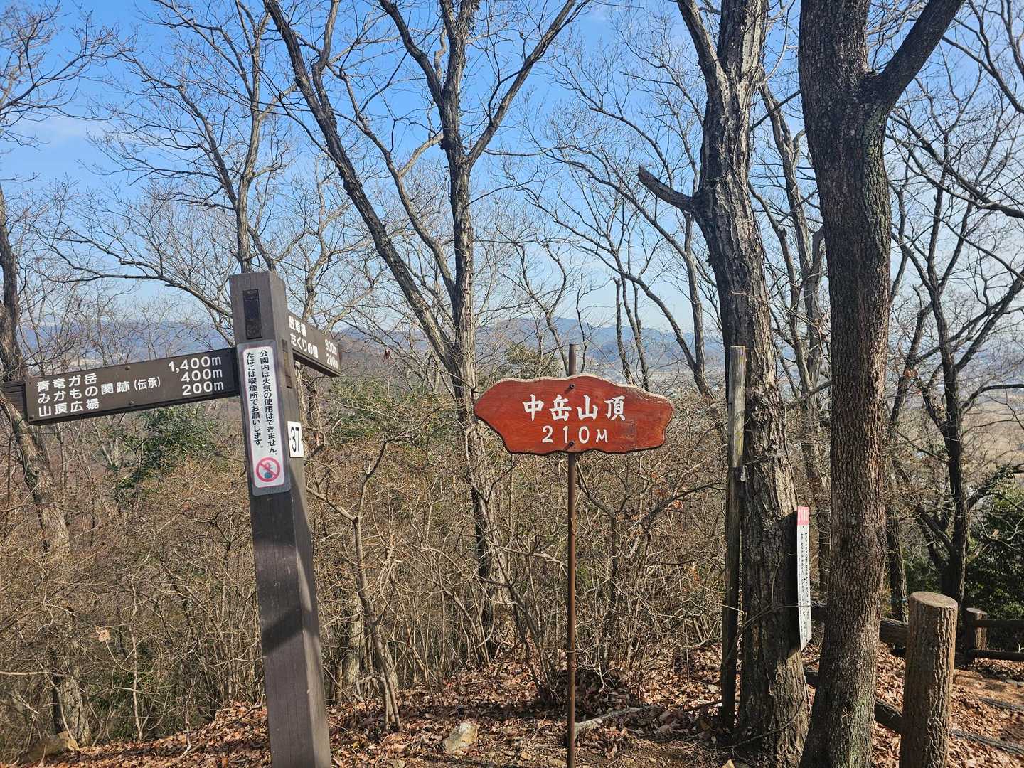 中岳山頂