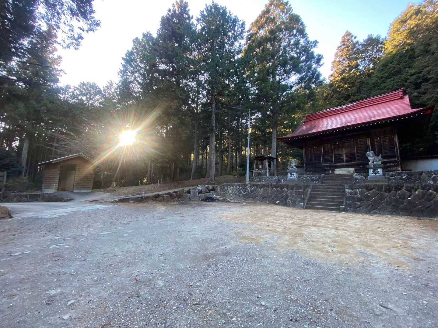 鬼沢八幡社-おおだ山 往復コースの写真