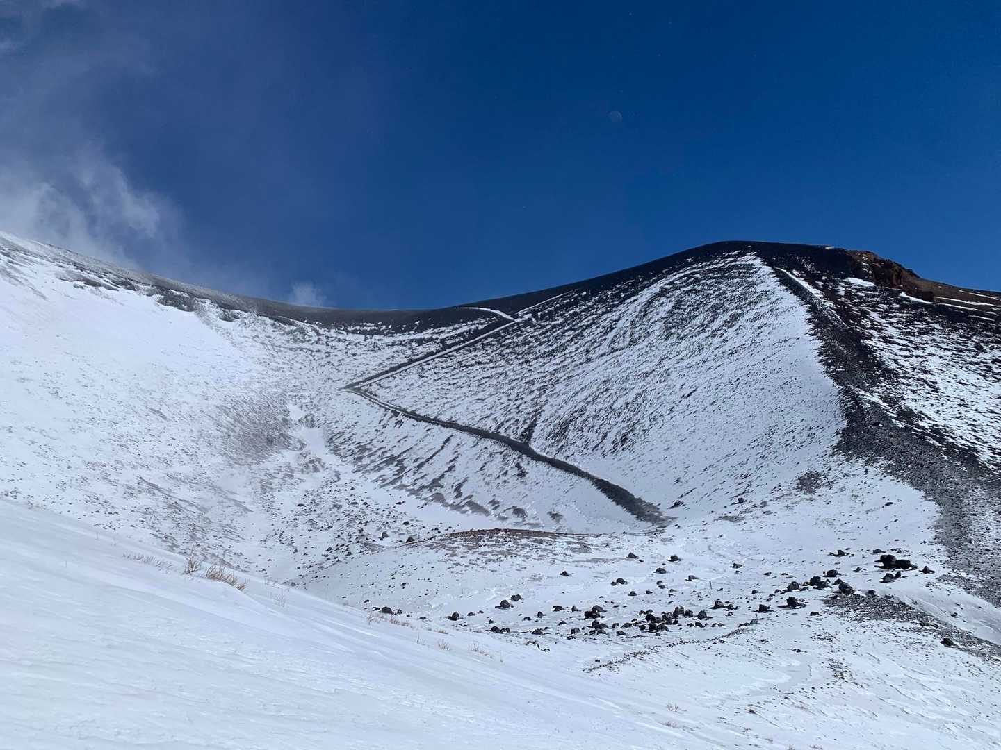 宝永山 往復コースの写真