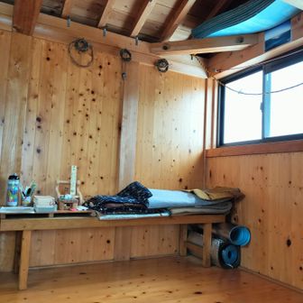 毛布もあって準備なしでも寝れそう。