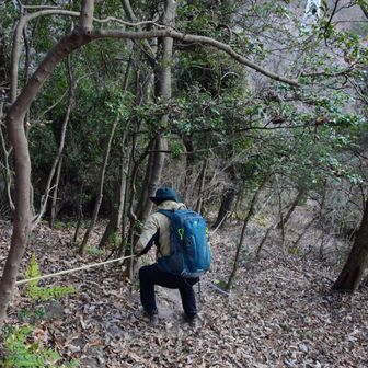 ロングな激下り🍂落ち葉で滑る滑る