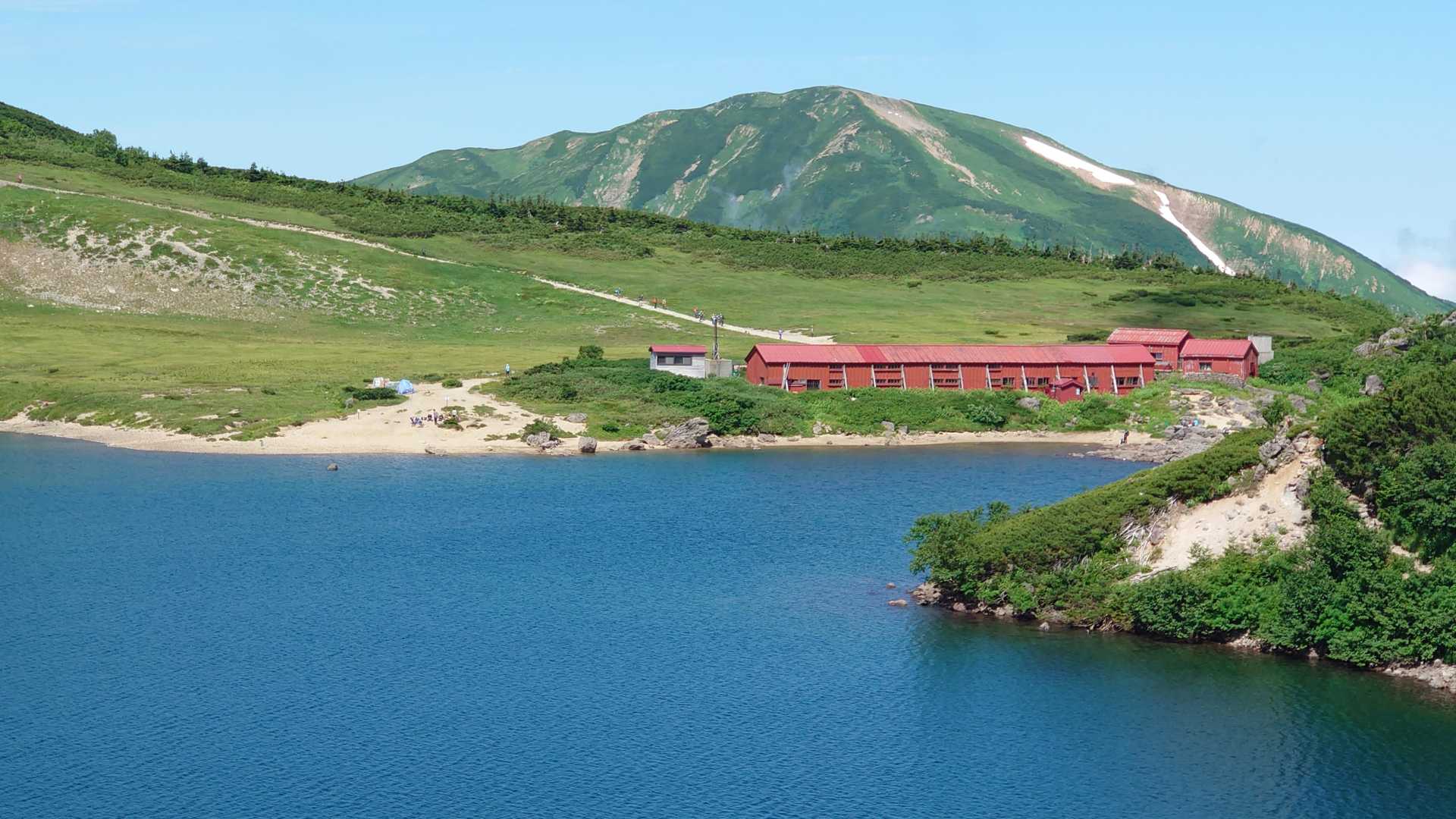 栂池ロープウェイ 自然園駅-栂池登山道入口-天狗原-乗鞍岳 往復コースの写真
