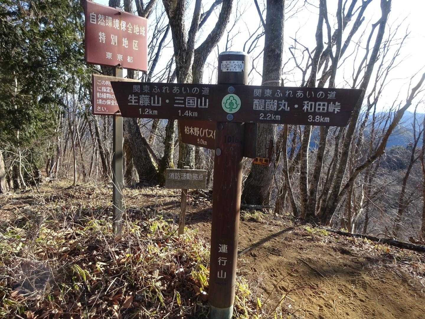 たくさん標識があるので迷いませんね🙏