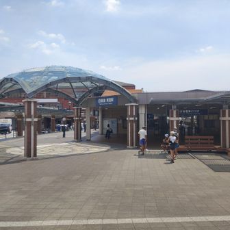 阪急箕面駅　あ〜疲れた