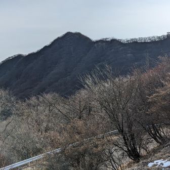 つつじヶ丘休憩所からの水沢山