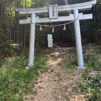 ここから登り始めます。