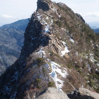 最後に天狗岳を見て心を潤す