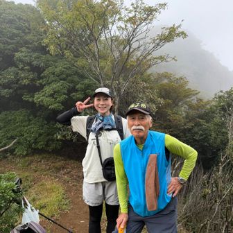 天狗岩の手前でレジェンドに！