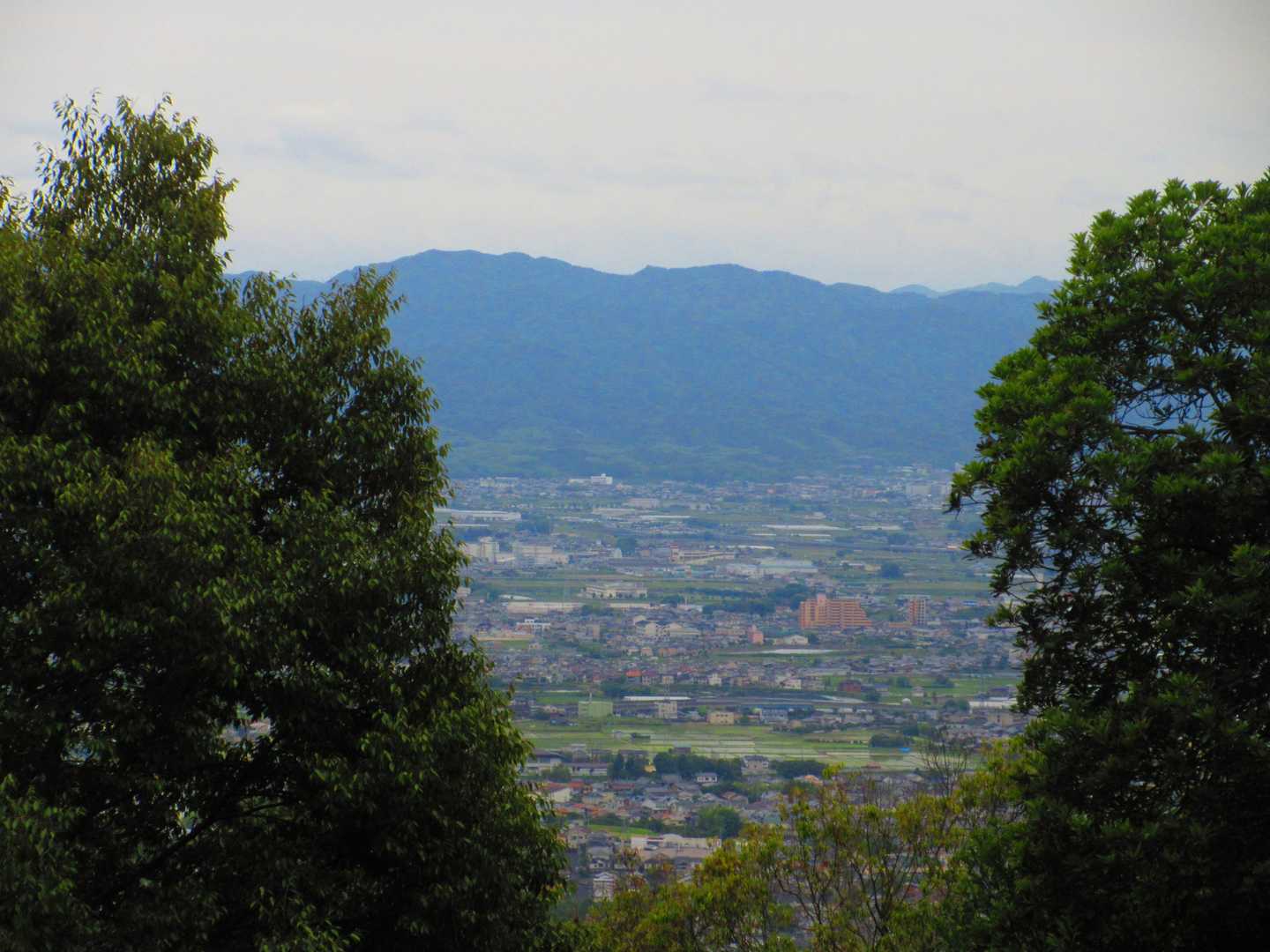松尾山神社から
大和郡山市
