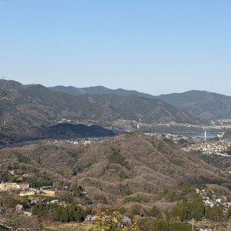 まん中辺りがゴールの藤野駅
