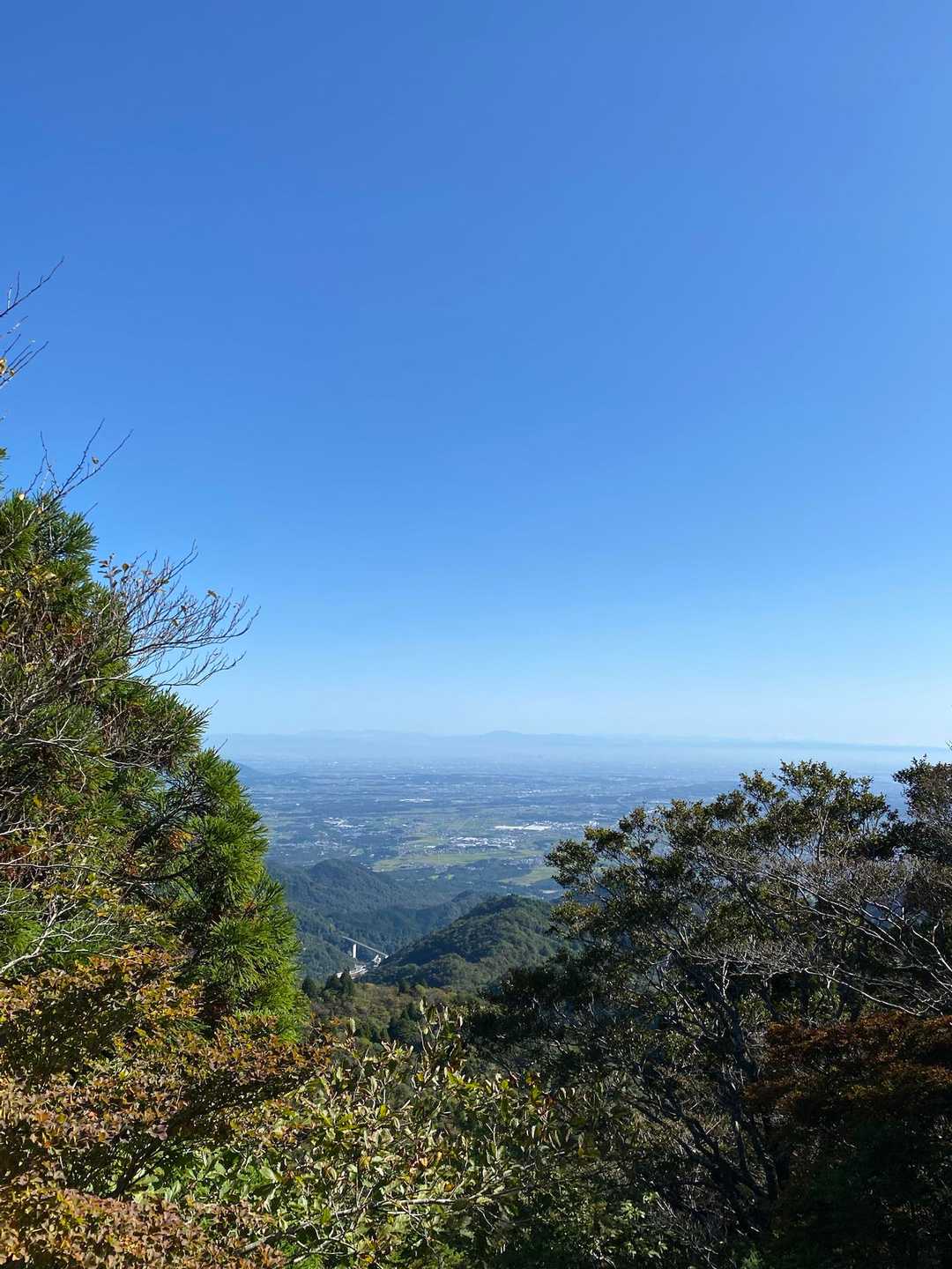 今日はお天気が良くて伊勢湾まで見晴らせます🌊