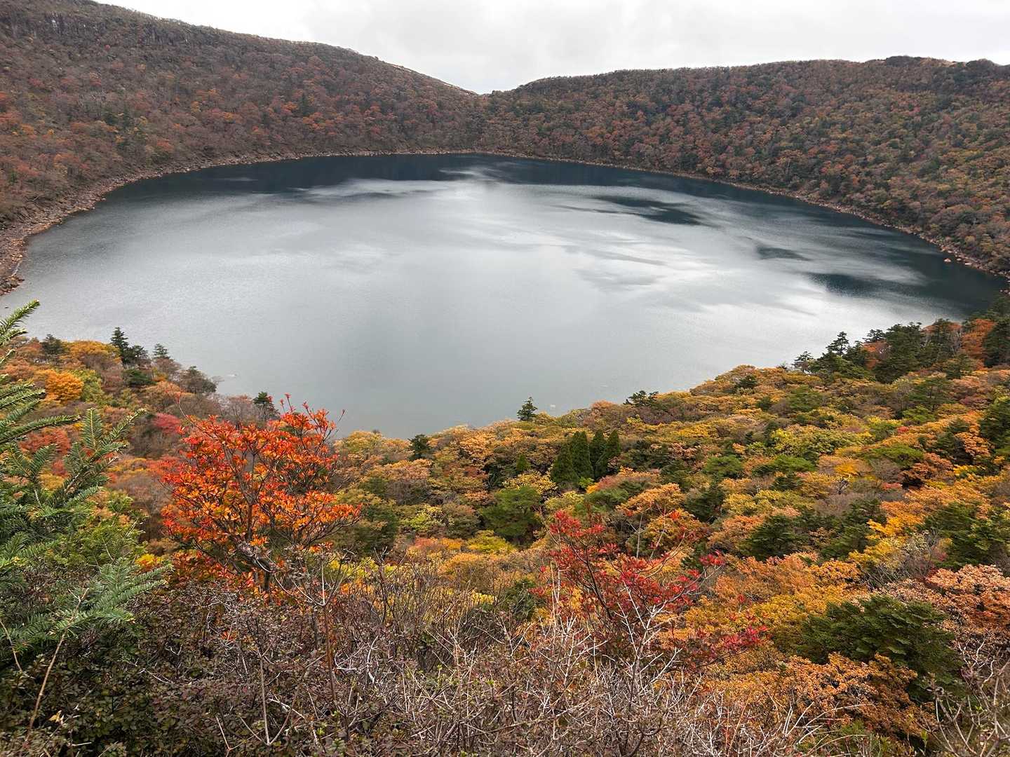 大浪池登山口-大浪池 往復コースの写真