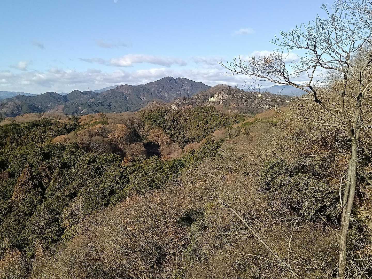 あれは二股山かな🧐
