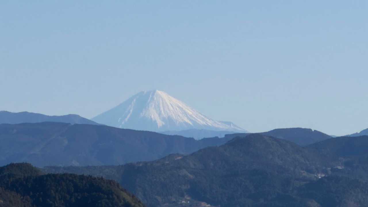 秋葉山上社へ初詣ハイク の写真 24