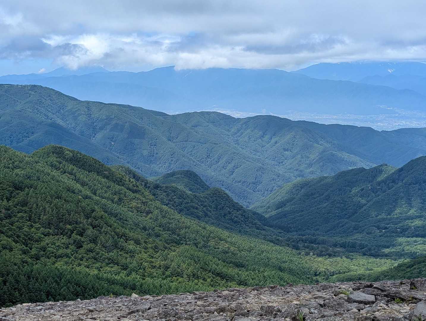 美ヶ原ハイキング道入口-牛伏山-山本小屋登山口-茶臼山 往復コースの写真
