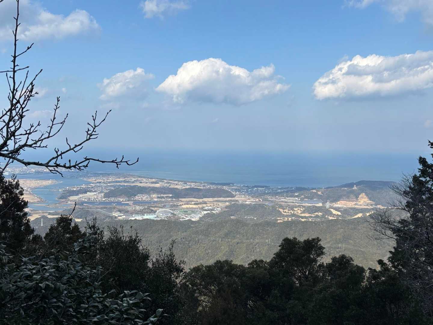 帰りのがクリアに見えました