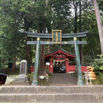 二荒山神社
行きにお参りし損ねたので下山時にお参りしました