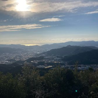 岩屋神社にお参りするために反対側に下山⛩