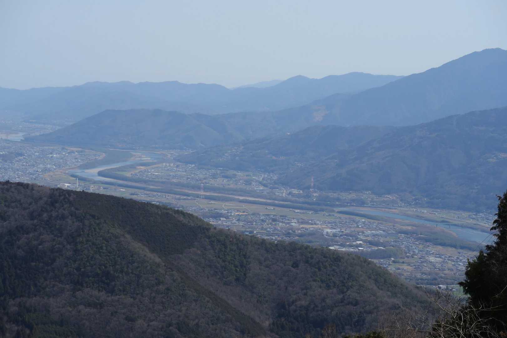 吉野川のアップ