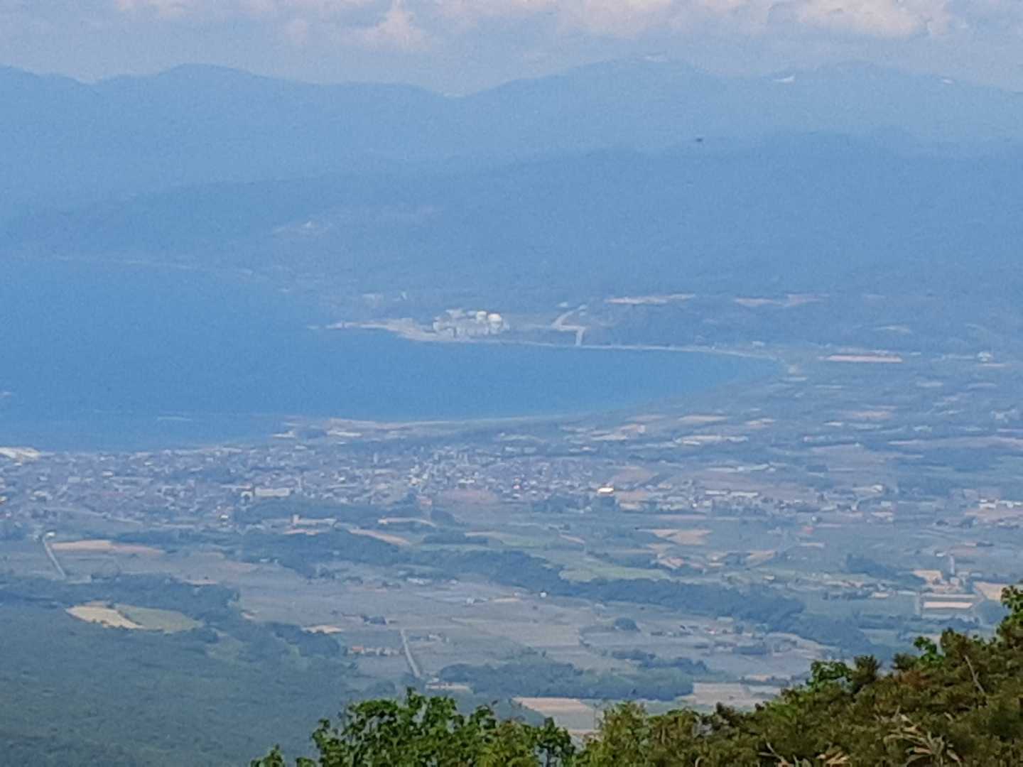 岩内の市街地