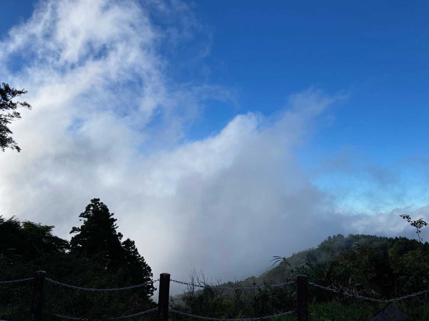 下界は真っ白