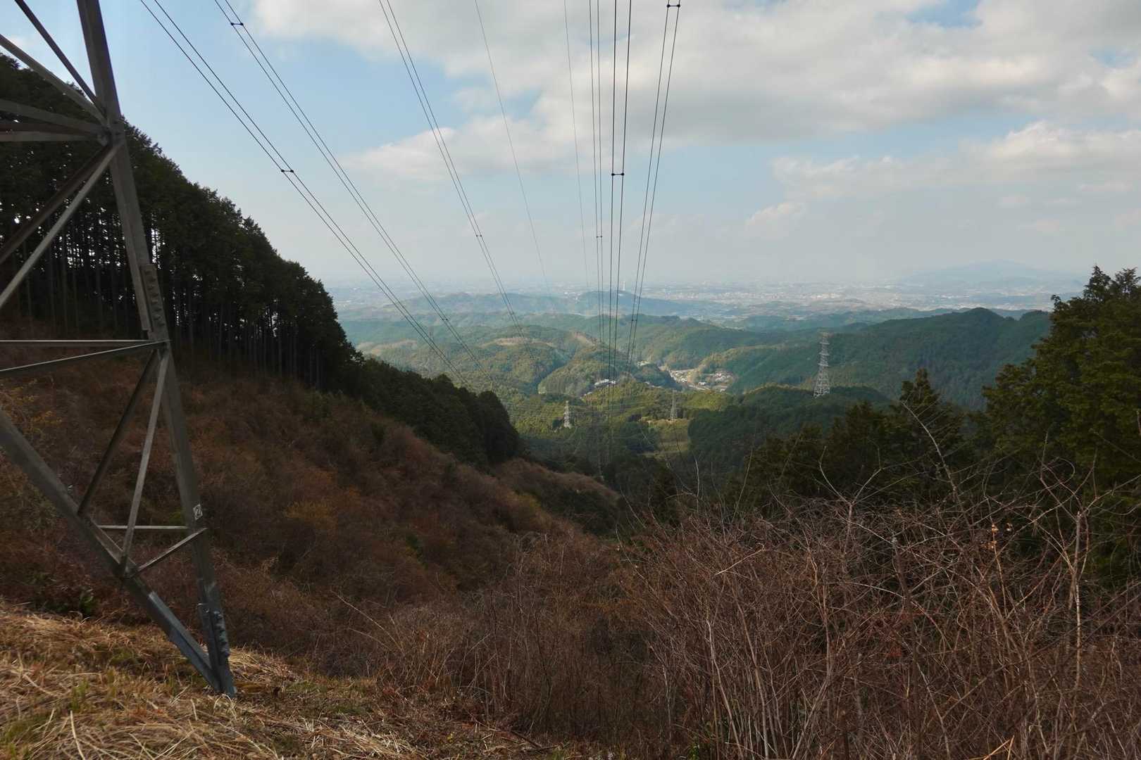 これだけ歩いて唯一眺望があるところ