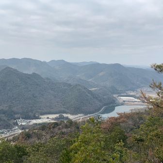 川向山山頂からの景色
