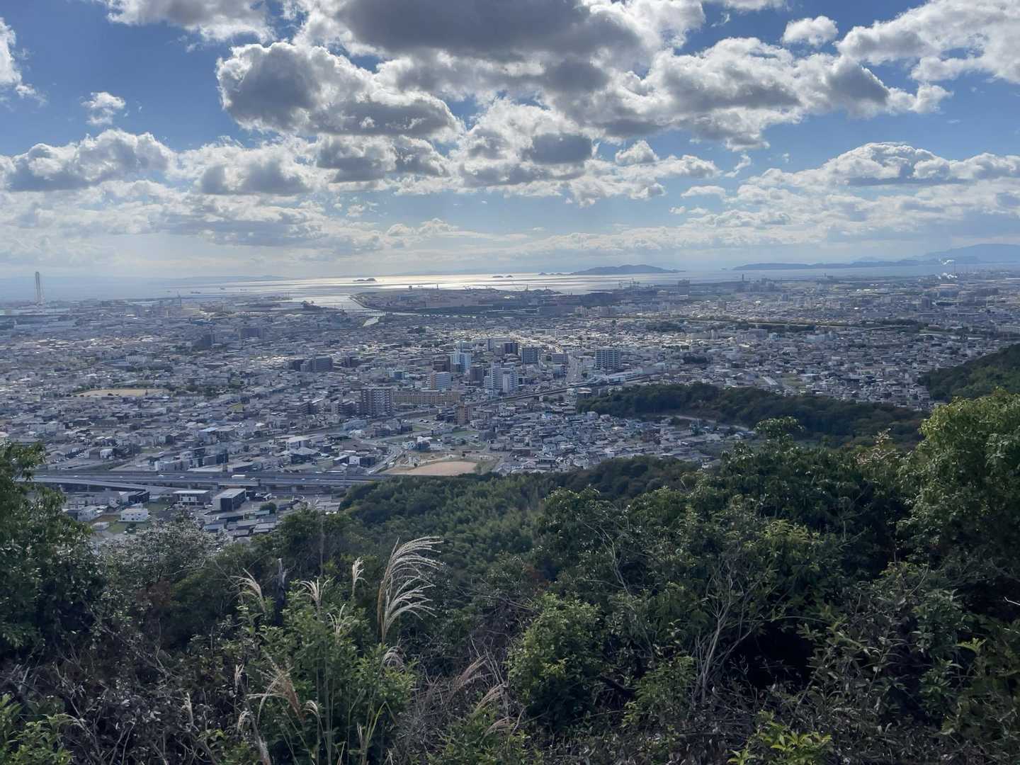 苫編登山口-苫編山-山崎山-山崎山登り口 縦走コースの写真