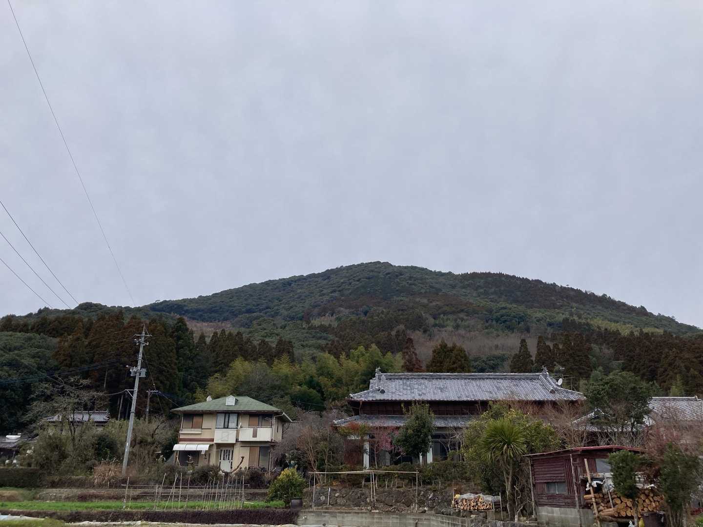 下から彦岳⛰