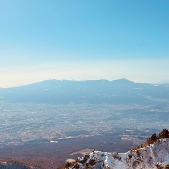 下りながら八ヶ岳