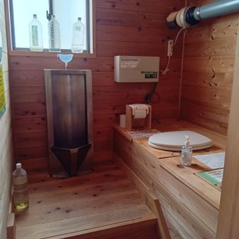 住めそうなトイレである