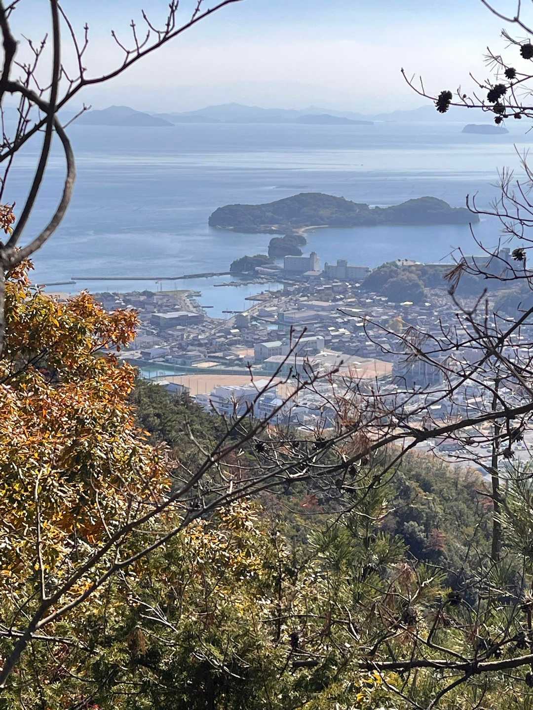 どんどん高度があがり街が下になってきました